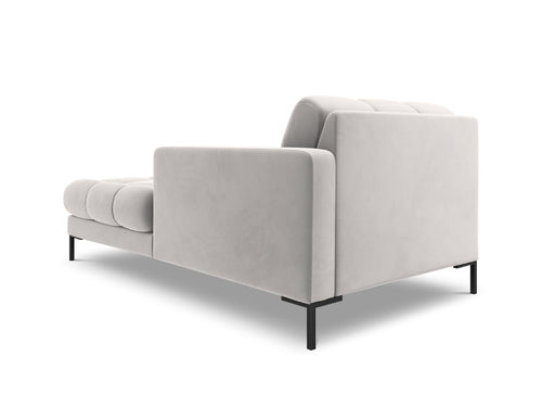 Cosmopolitan Design rechter chaise longue Bali flueel, geld - 185x102x75cm