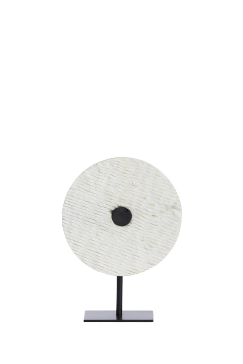 Light & Living ornament YFKE - 25x10x35cm - zwart