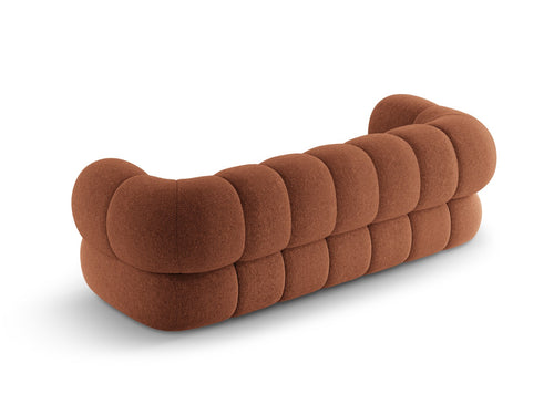 Cosmopolitan Design Bank Koge 3-zits, chenille baksteen - 95x210x70cm