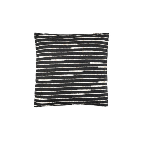 Dutchbone Leaf Kussen 45x45 cm Zwart