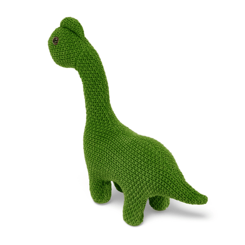 Pintado & Lacado knuffeldier Dinosaur - groente - 32 cm