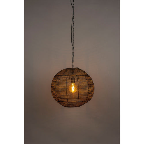 Dutchbone Meezan Hanglamp Zwart M - vtwonen shop