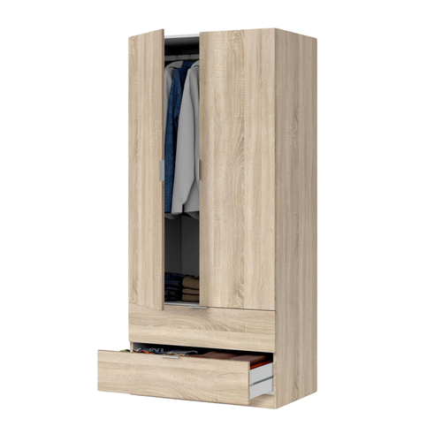 Calicosy - Kast DARION - licht hout 52x81,2x180 cm