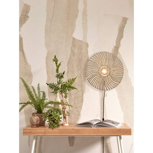 GOOD&MOJO wandlamp Zanzibar - wit - Ø55cm - vtwonen shop