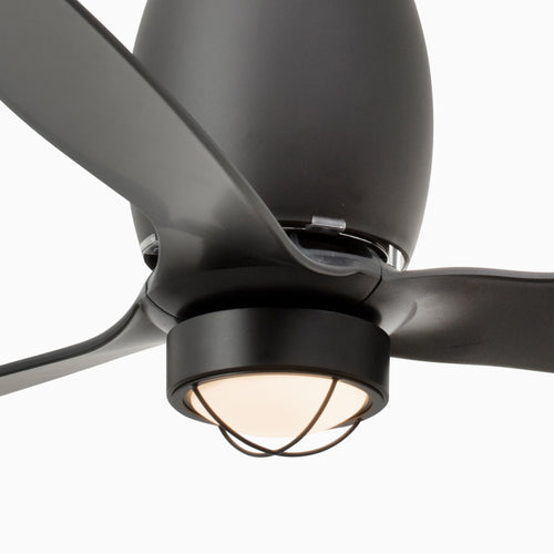 Faro ETERFAN LED matzwarte plafondventilator met DC-motor, 3000K