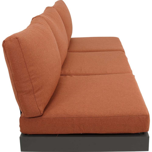 Lesli Living loungebank Barbados - rood - 245x71x70cm