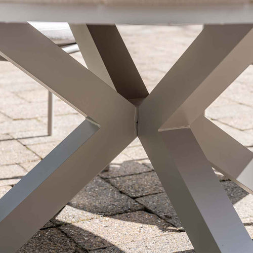 Garden Impressions tuinset Tarera - Tulli - dakar sand - Ø148x75 cm - 6-delig