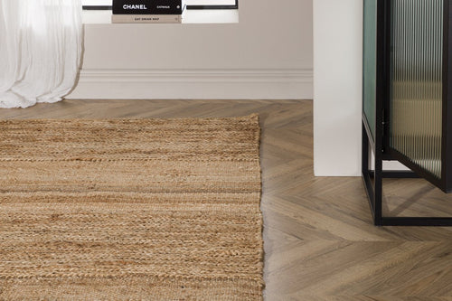 Rebellenclub Vloerkleed Melan - 230 x 160 cm - Naturel Jute - vtwonen shop