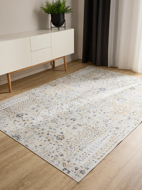 benuta wasbaar vloerkleed George - beige - 160x230 cm