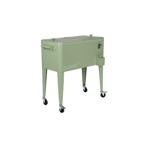 Zuiver Cooler Be Cool Koelbox/ Koelwagen Tuin Groen - vtwonen shop