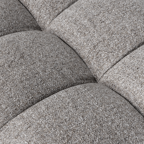 WOOOD hocker Allure - Geweven Stof - Klei Melange