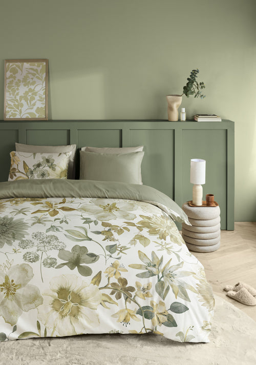 Beddinghouse Dekbedovertrek Florent - 260 x 200/220 cm - Groen