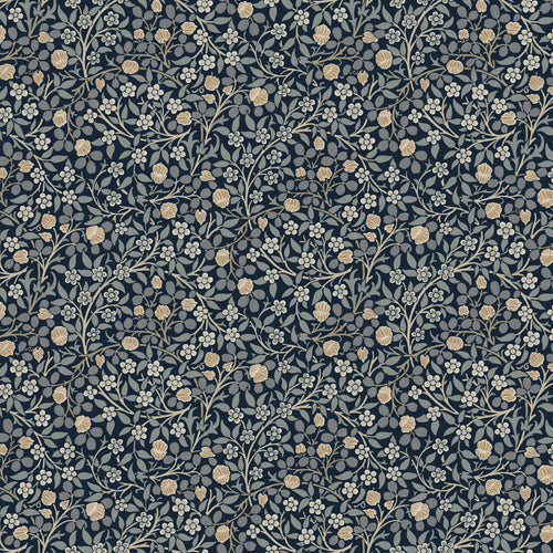 William Morris at Home Vliesbehang - Clover Midnight