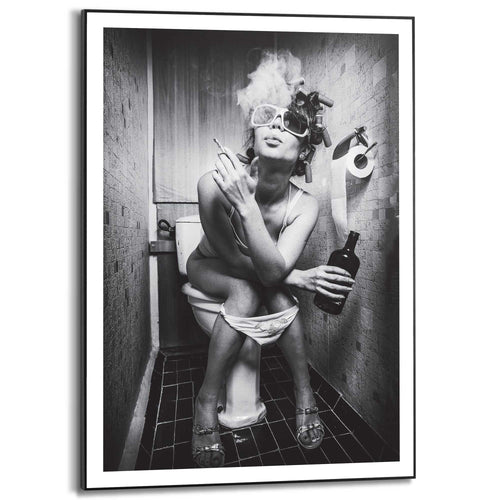 Reinders schilderij Toiletzaken - 70x50cm