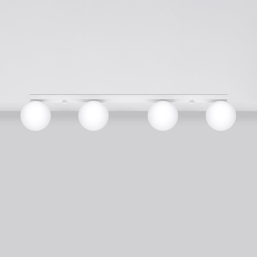 Sollux Lighting Plafondlamp YOLI 4 wit - 88x12x14,5cm