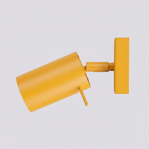 Sollux Lighting Wandlamp RING geel - 8x16x8cm