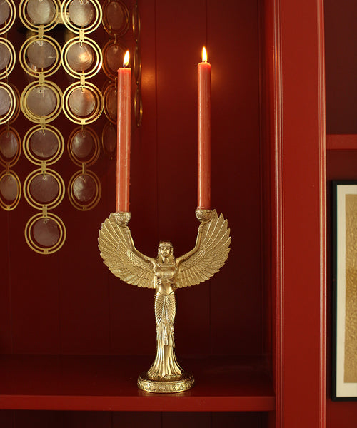 Doing Goods Phoenix Kandelaar - 30 x 23 x 9 cm - Messing - vtwonen shop