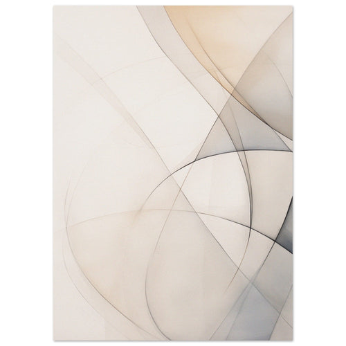 Artfulprints  Abstract - Fine lines 3   poster 50x70 cm - vtwonen shop