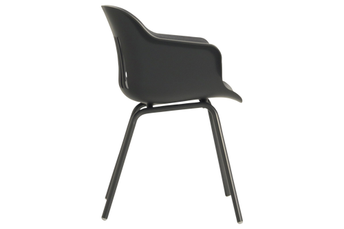 Hartman Tuinstoel Jill Rondo - Antraciet Kunststof - Set Van 2 - vtwonen shop