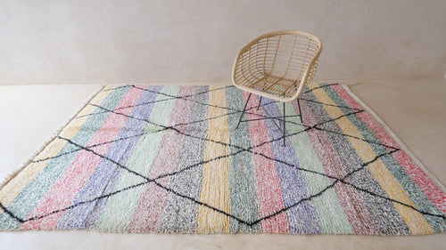 AFK Living vloerkleed Berber - handgemaakt - Wol - 140 x 200 cm