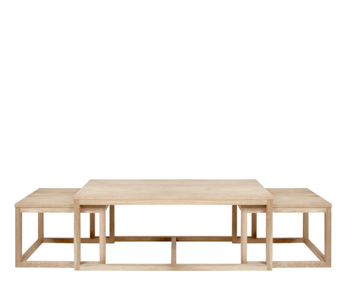 Rebellenclub salontafel tjele - 120 x 60 cm - eiken fineer - vtwonen shop