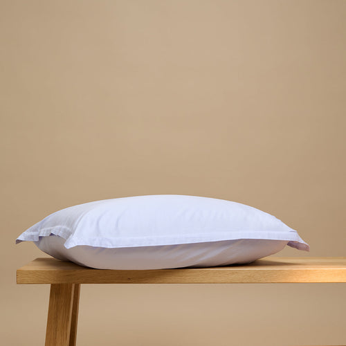 Coco & Cici - TENCEL Twill Kussensloop Lavendel Blauw - 1 kussensloop 50x60