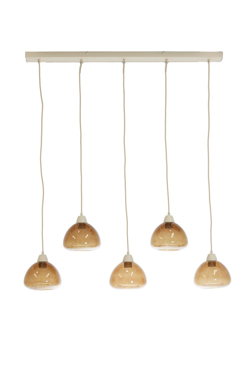 Light & Living hanglamp BISHO - bruin - 104x19x14cm - vtwonen shop