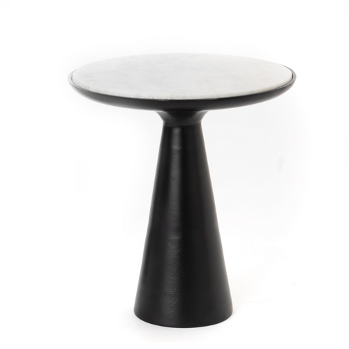 Starfurn  bijzettafel Essy - zwart - 38x38x63cm
