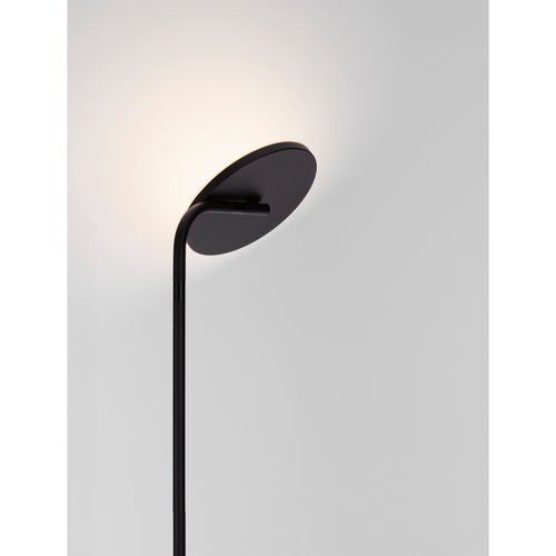 Nova Luce SINKRO Geïntegreerde LED-vloerlamp in zandzwart, met aanraakbediening en dimfunctie, 30W, 2224lm, 3000K