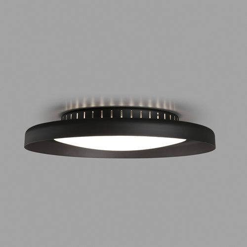 Faro Dolme - LED Plafondlamp Zwart