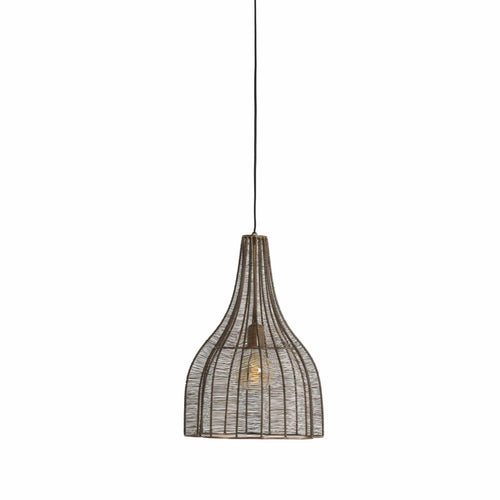 Light & Living hanglamp Mariama - brons - Ø35cm - vtwonen shop