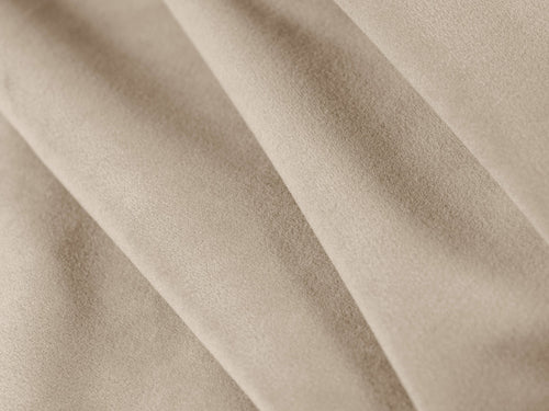 Micadoni rechter hoekbank Jenny 5-zits, flueel beige - 145x200x73cm