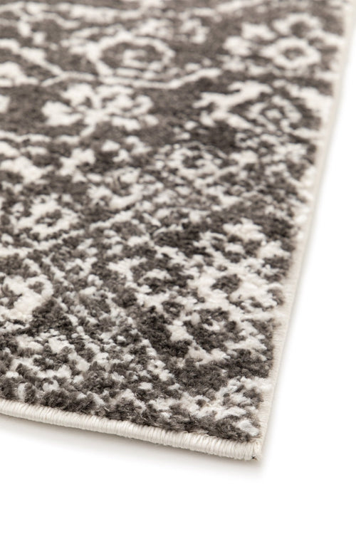 AFK Living vloerkleed Mirza - reliëfeffect - grijs - 200 x 290 cm - vtwonen shop