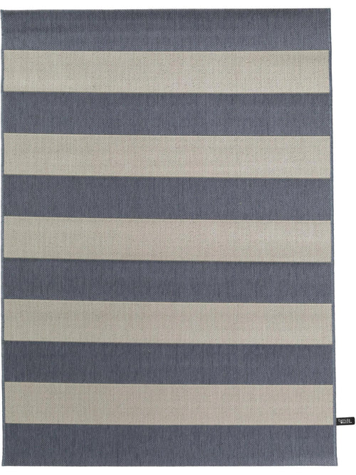 benuta binnen- en buitenkleed Metro - blauw - 200x290 cm