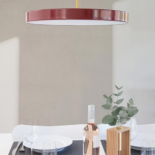 Umage Asteria Medium hanglamp ruby red - met koordset - Ø 43 cm