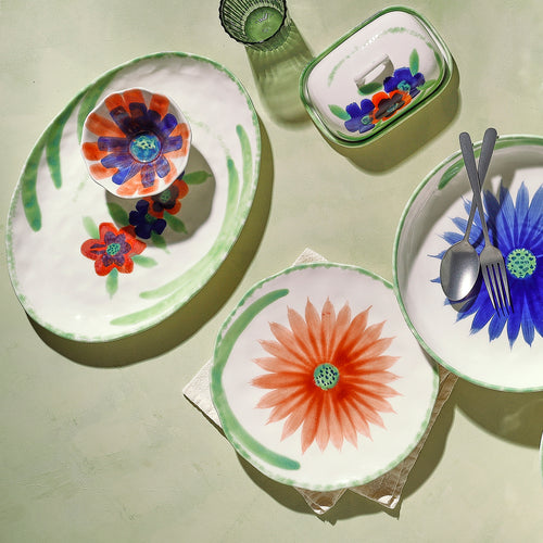 Salt & Pepper - Serveerschaal 36,5x25,5cm Fleur