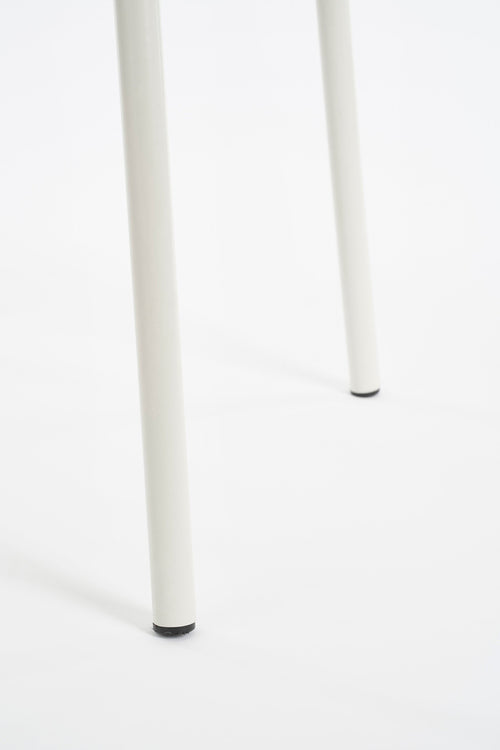 Mica Decorations Bologna Bijzettafel Buiten - H51 x Ø39 cm - Metaal - Rood - vtwonen shop