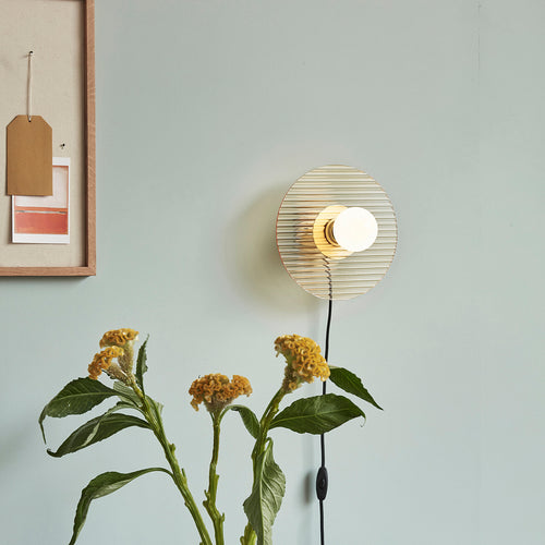 Hübsch bord Collage - canvas/mdf/eikenfineer - 50x35xh3cm - vtwonen shop