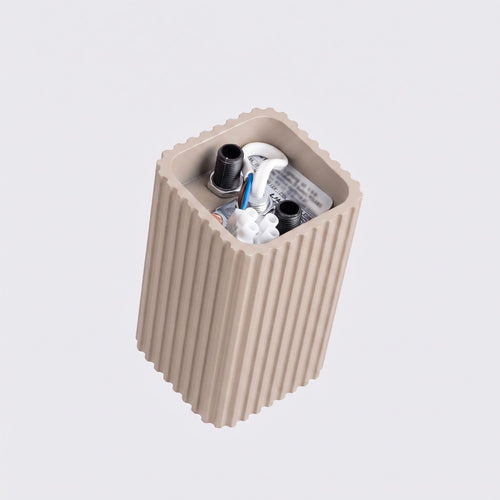 Sollux Lighting Plafondlamp RAYO 10 taupe - 6x6x10cm