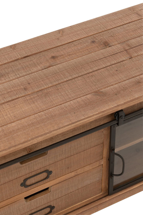 J-Line tv kast Sia - hout - naturel