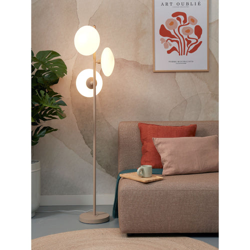 it's about RoMi vloerlamp SAPPORO - grijs - 32x32x161cm - vtwonen shop