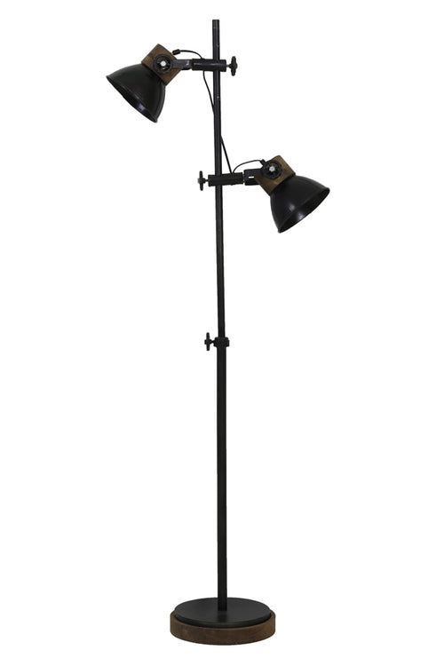 Light & Living vloerlamp JODY  - 40x30x165cm - zwart - vtwonen shop