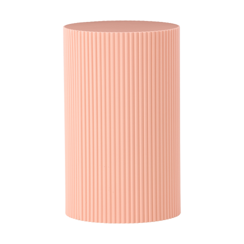 Nest living Asa Houten Bijzettafel Zacht Roze - Ø 31 cm - vtwonen shop