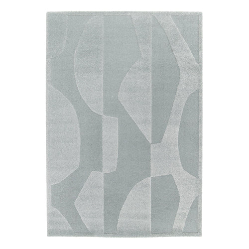 AFK Living vloerkleed Silencio - reliëfeffect - blauw - 120 x 170 cm