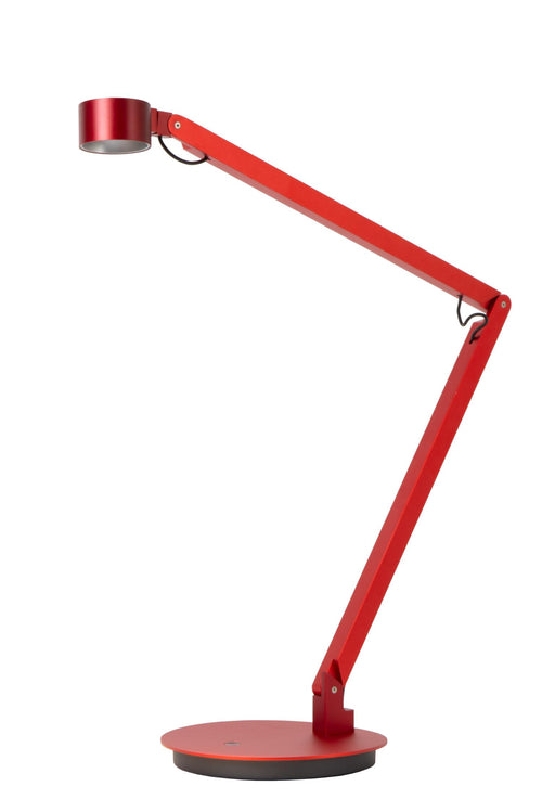 Lucide bureaulamp OGDEN - Geïntegreerde LED - Rood