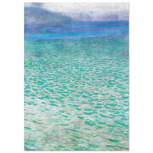 Artfulprints  Gustav Klimt - Attersee   poster A4 21x29.7 cm - vtwonen shop