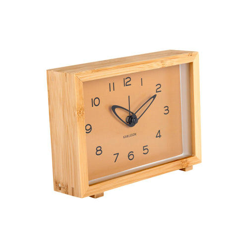 Karlsson wekker Tipico - geel - Ø19cm - vtwonen shop