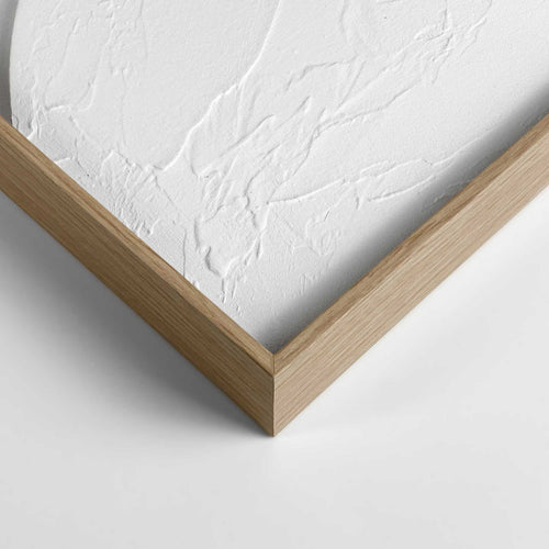 Reinders Connected White schilderij 3d art -  wit - woonkamer - 70x50cm