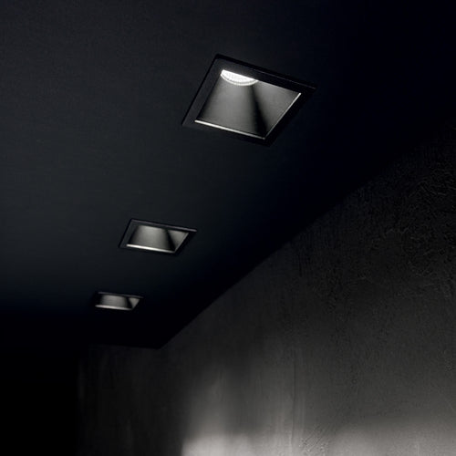 Ideal Lux Game - LED 1 Licht Inbouwspot Zwart