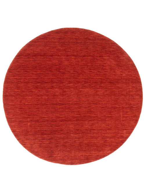 Vloerkleed MOMO Rugs Panorama Uni Rond Red 250 rond - vtwonen shop